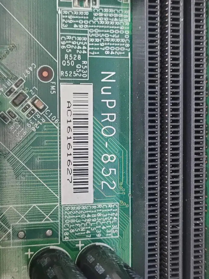 오리지널 마더보드 NuPRO 852 NuPRO-852