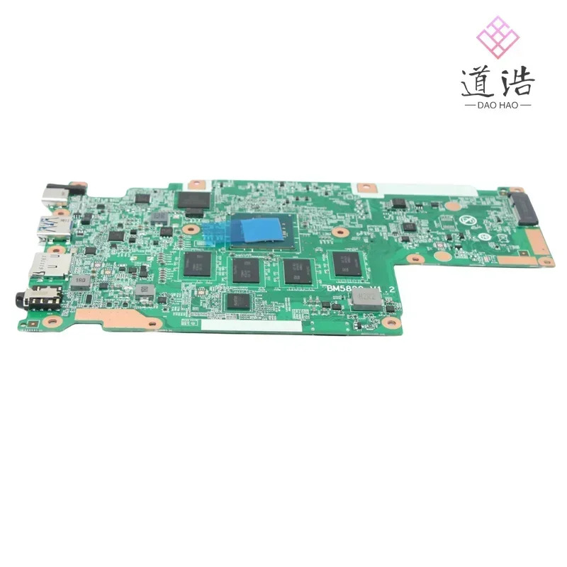 Lenovo호환 Chromebook C340-11 노트북 마더보드BM5899-V1.2 5B20S42667 N4000 CPU 4GB-RAM 64GB-SSD 완전 작동 리퍼