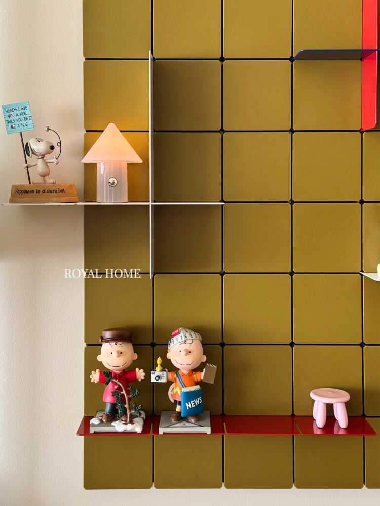 팔레트 모듈 시스템 벽선반 아트월 침대위 책선반 60 x 80cm 이미지 8