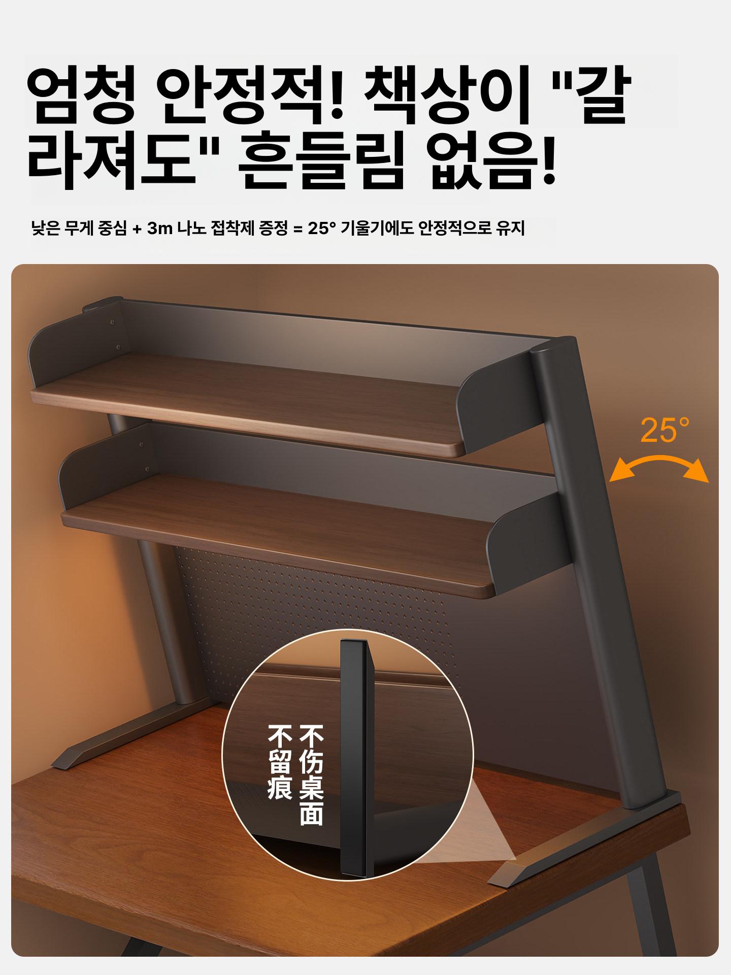철제 벽선반 다용도 랙 벽걸이 타공판 수납 정리대 후크 진열 스탠드 전시 정리함 - 상세 이미지 5