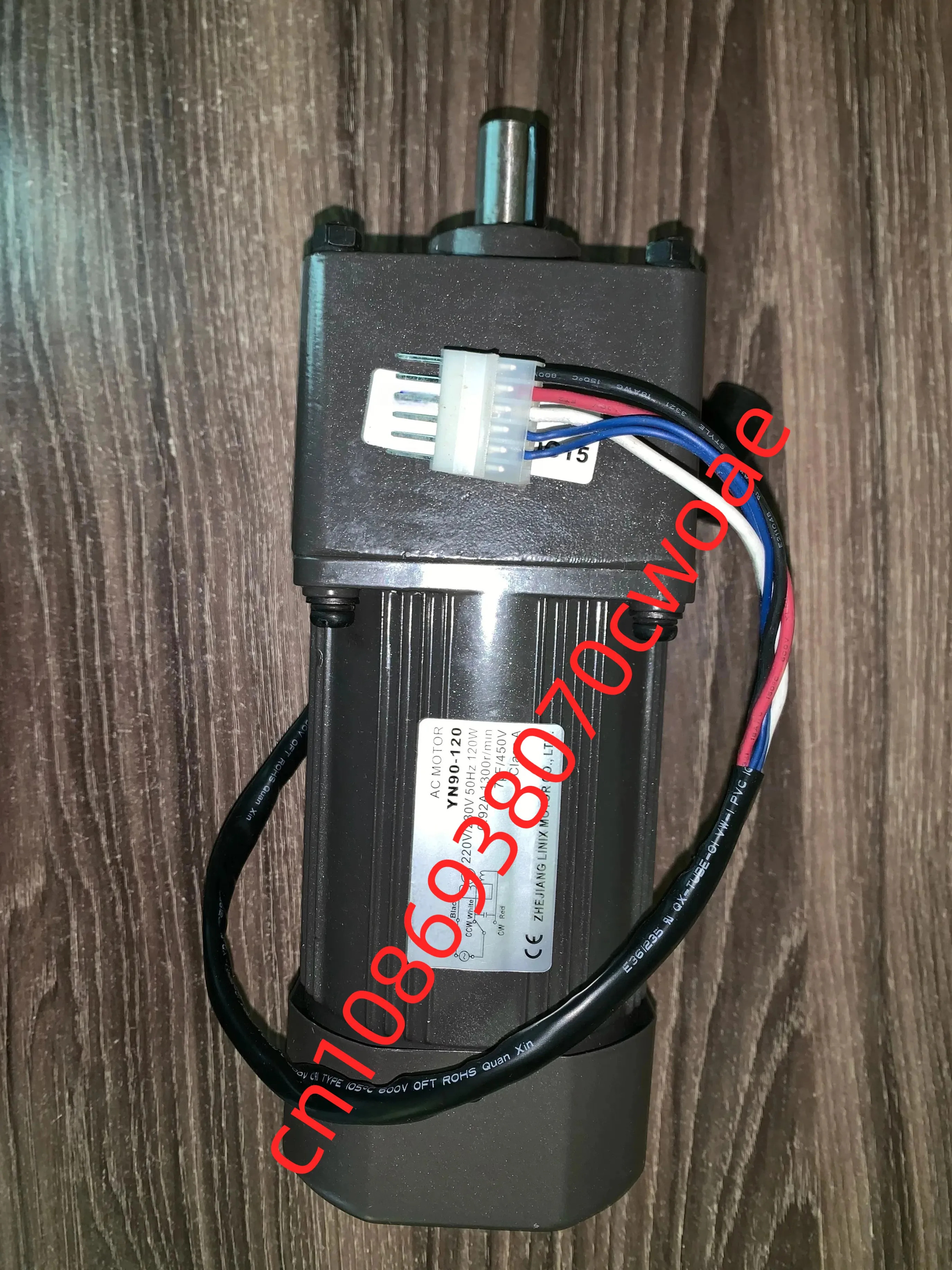 LINIX 모터 90JB50G15 YN90-220-120 오리지널 5 라가변 속도 YN90-120 Ac 가변 가역 기어