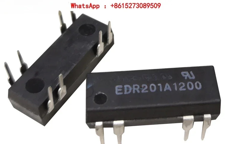 DIP 포장 드라이 용수철 릴레이 팩 EDR201A1200 1A/100V DC12V개