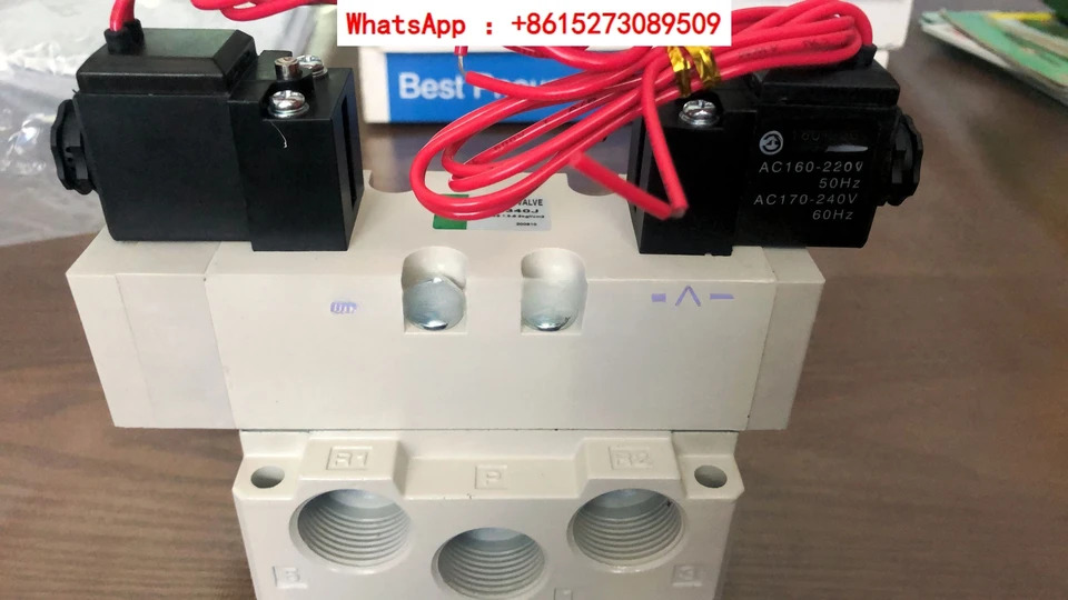 PMC 중압 3방향 5방향 밸브 PS340J 24V 또는 220V