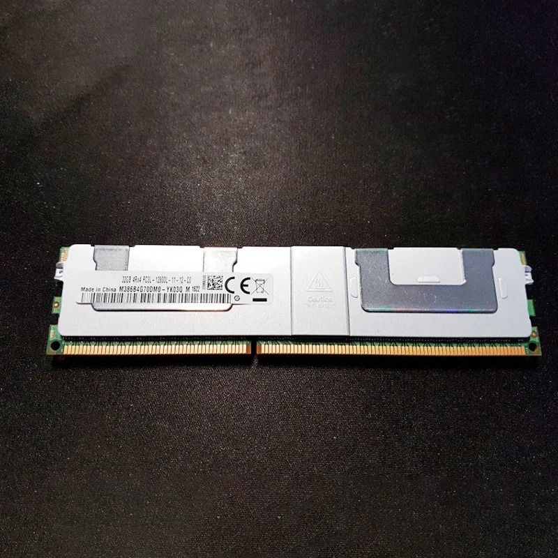 M386B4G70DM0-YK03/4 32GB 4Rx4 PC3L-12800L 1600 DDR3 REG RAM