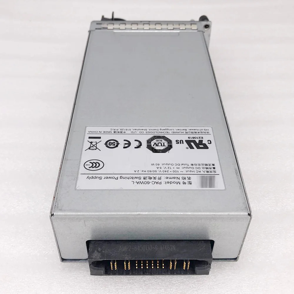 Huawei호환 S1720/S2700/S5700/S6720 시리즈 PAC-60WA-L 60W 리퍼스위치 AC 전원공급장치