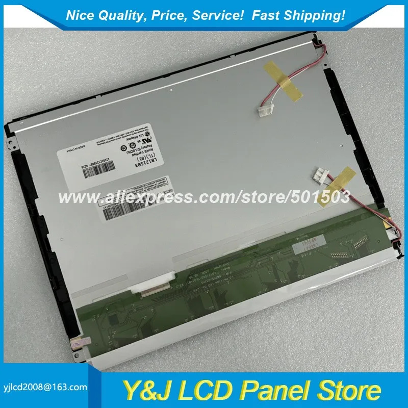 LB121S03-TL01 CCFL TFT-LCD 디스플레이 12.1 인치 800x600 LB121S03TL01