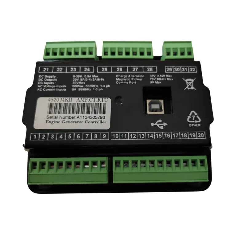 DSE4520 디젤 발전기 자체 시작 컨트롤러 부품 심해 4520