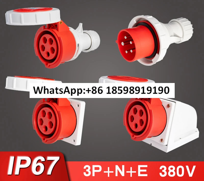 A5 코어 32A 방수 산업플매트 카펫 러그 홀더 커넥터 Y0252Y1252Y2252Y3252 Yida IP67