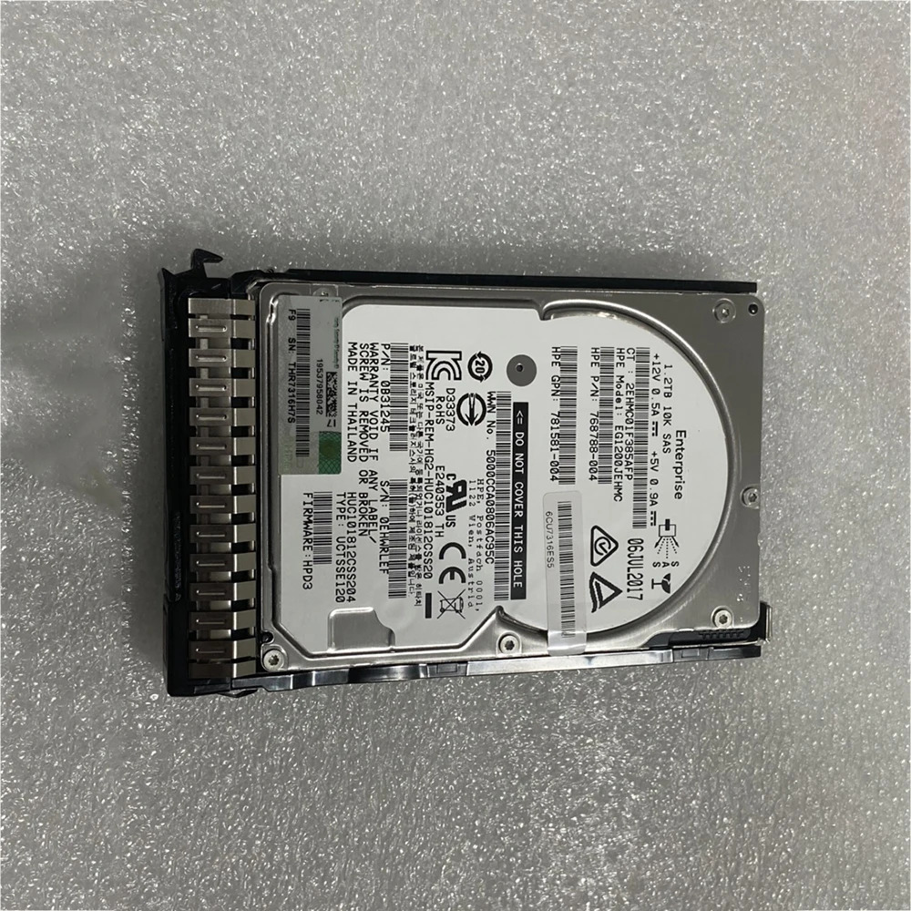 hp호환 Gen8 G9 EG1200JEHMC1.2TB 781578 -001 781518 -B21 1.2T 10K SAS 2.5 하드