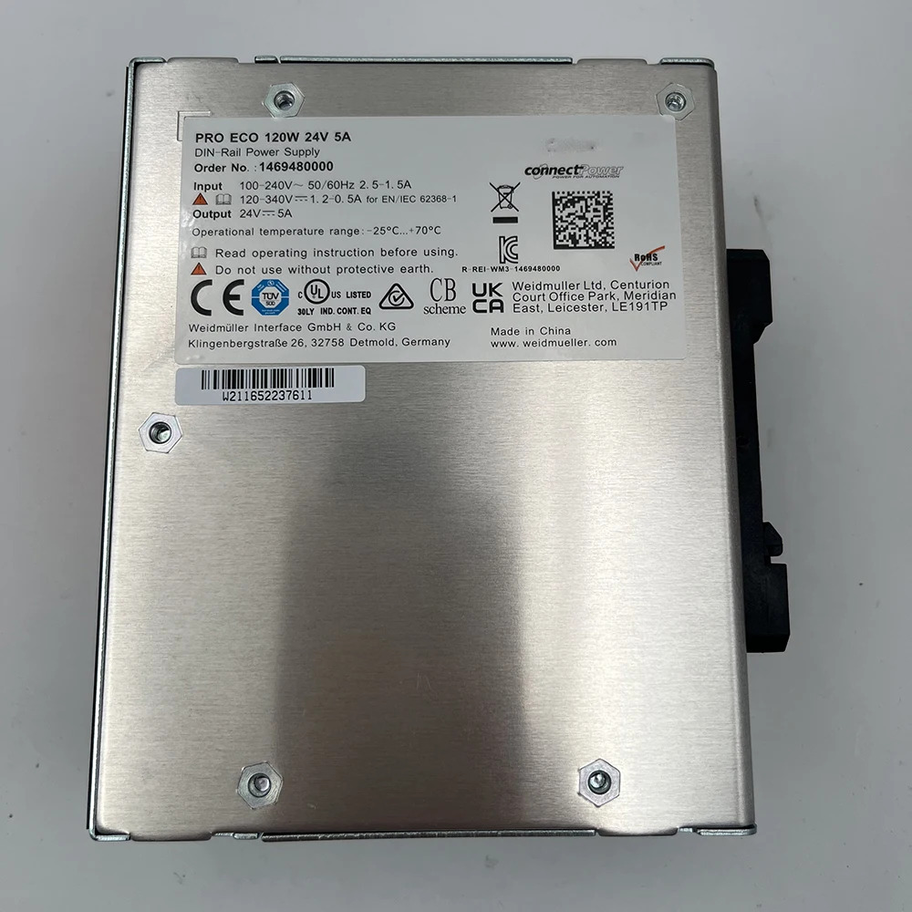 Weidmuller 레일 전원공급장치 1469480000 PRO ECO 120W 24V 5A