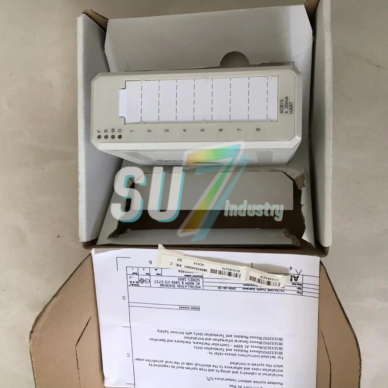 모듈 들어 새 3BSE052605R1 3BSE092689R1