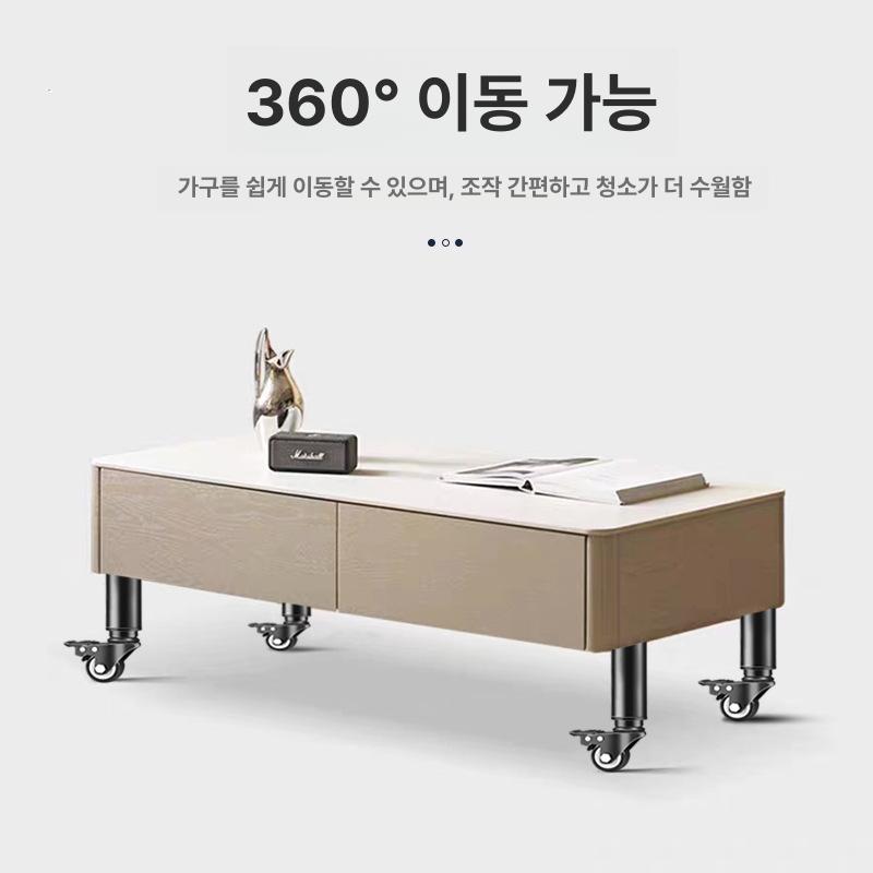 교체용 바퀴 휠 높이조절 캐스터 유니버설 받침대 롤러 내구성 액세서리 피트 베어링 - 상세 이미지 2