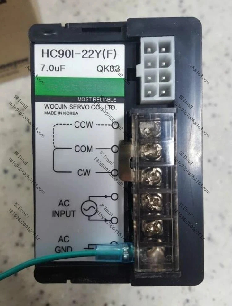 HC90I-22YF WOOJIN SERVO 모터 MEISTER 산 HC120I-22YF