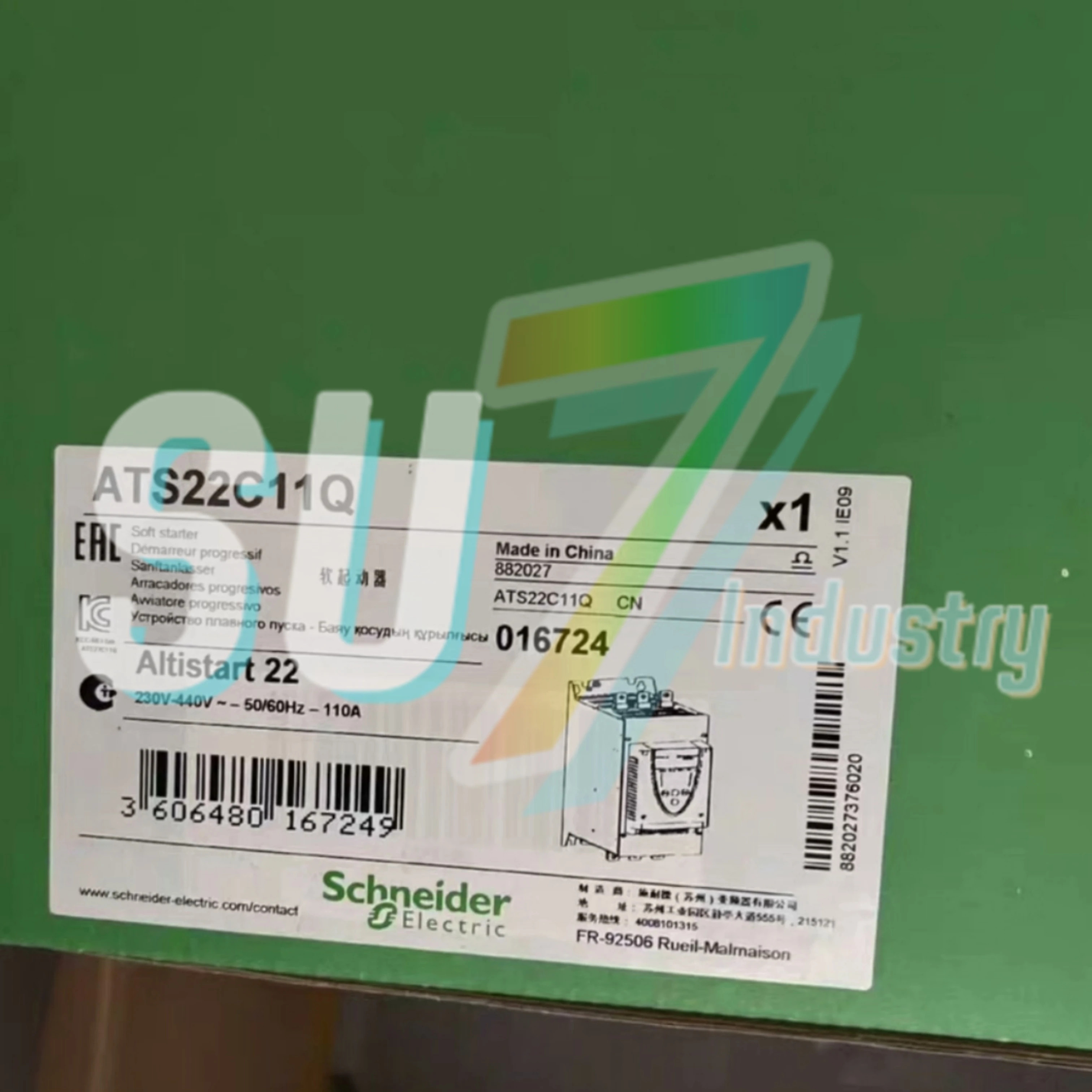 소프트 스타터 새 ATS22C11Q ATS22C14Q ATS22C17Q