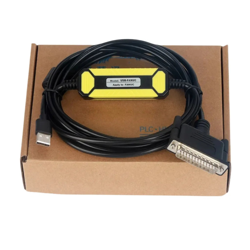 CNC RS232 통신 케이블USB-FANUC USB 변환 DB25 직렬 다운로드 케이블.