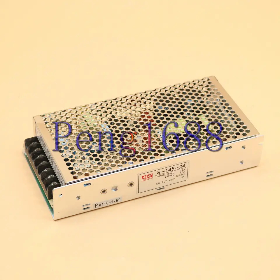 MEAN WELL S-145-24 스위칭 전원공급장치 DC24V 6A 신 1PC