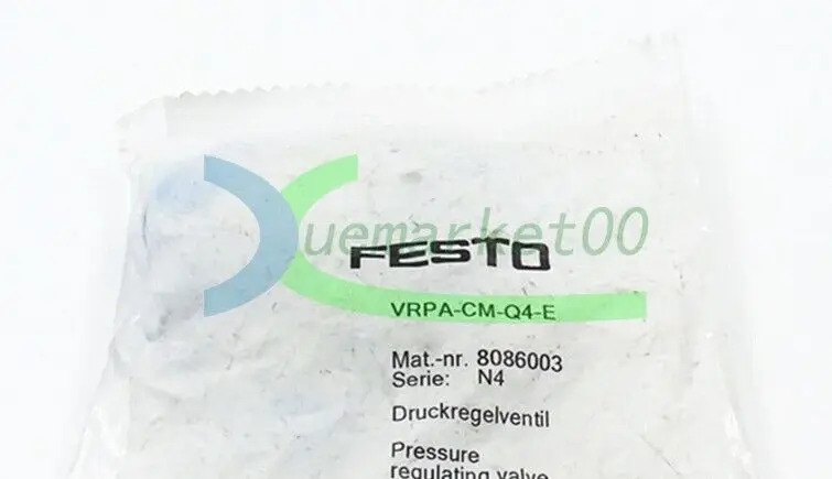 FESTO 감압밸브 VRPA-CM-Q4-E ONE IN BOX 8086003