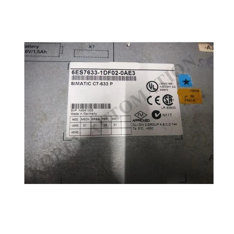 터치 스크린 HMI 6ES7633-2BF02-0AE3 6ES7633-1DF02-0AE3