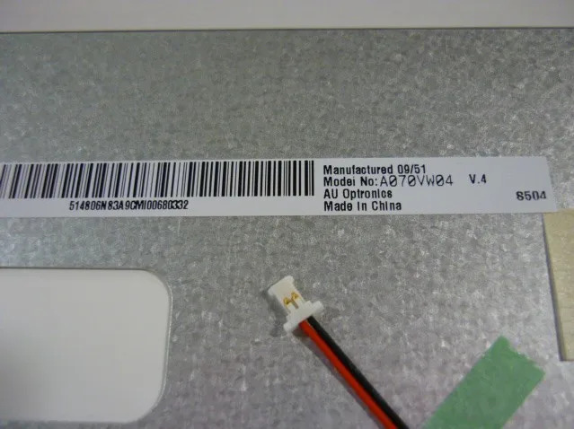 LCD 화면 a070vw04 v4 v.4 7 인치