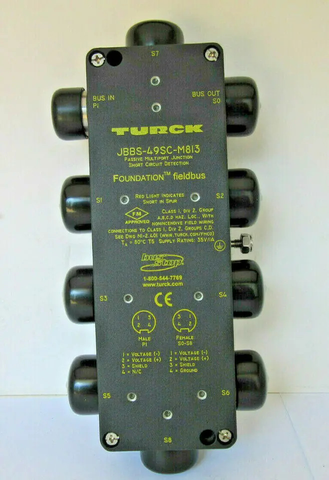 터크 JBBS-49SC-M813 파운데이션 필드 U7909 정류장 PI S0 S8 신