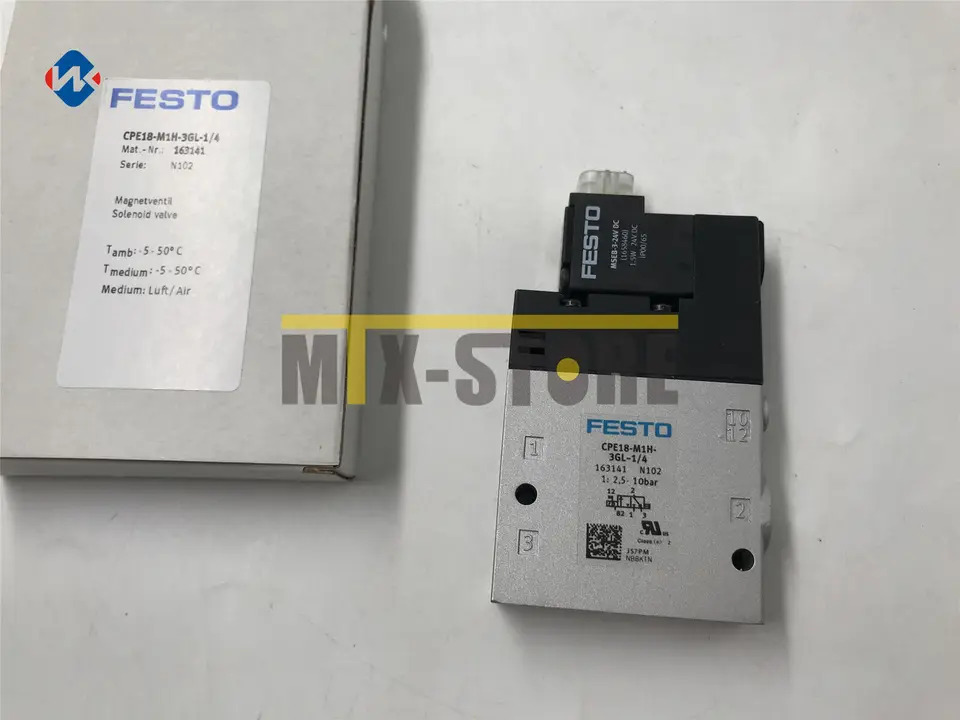 Festo 신 CPE18-M1H-3GL-1/4 밸브