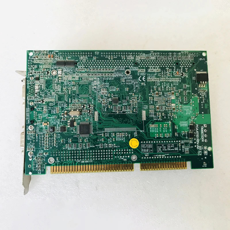 ISA 절반 길이 카드 산업제어 장비 기계 마더보드 PCA-6753 Rev. A2 PCA-6753F