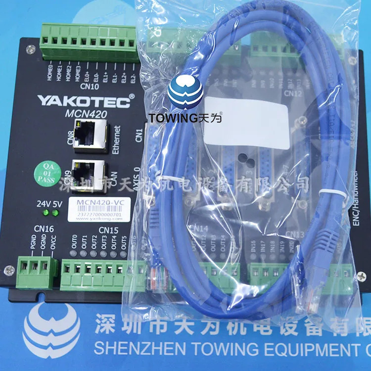 YAKOTEC 다축 컨트롤 카드 오리지널 연구 MCN420-VC 신