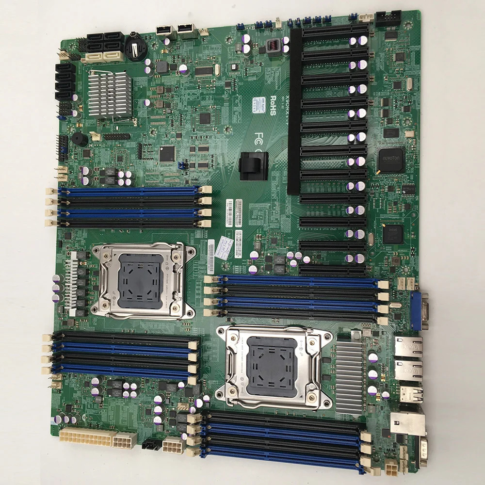 Supermicro 서버 마더보드 LGA2011 X79 지원 E5-2600 시리즈X9DRX-F