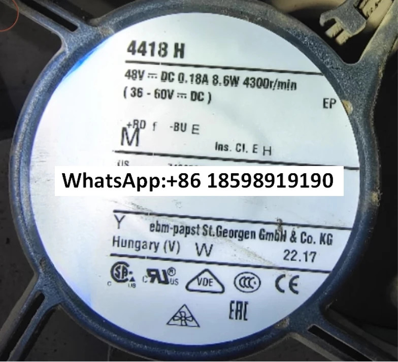 4418 4414 M/H/HH/HHU/HHR/ML/L/MU/2Hhp호환 팬