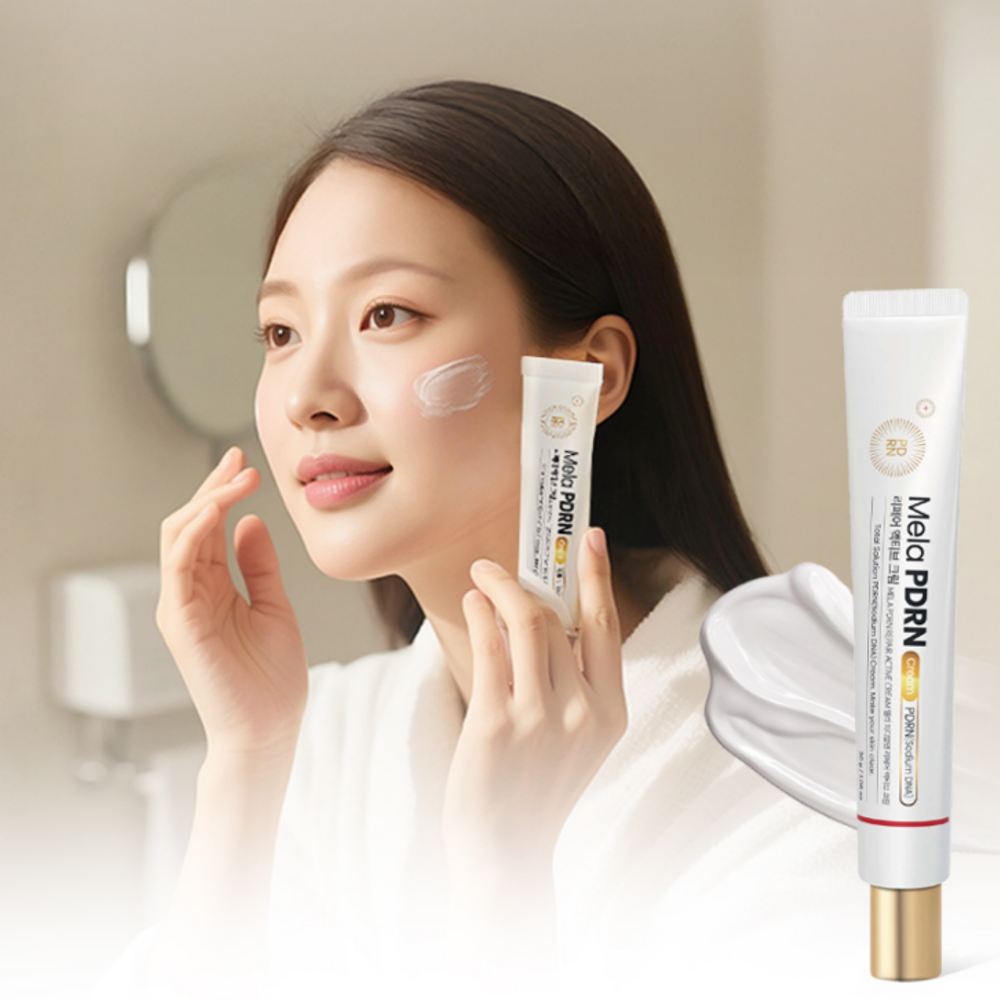 일양약품 PDRN 재생 크림 연어 멜라 토닝 미백 주름개선 30g 4+1 - 상세 이미지 3