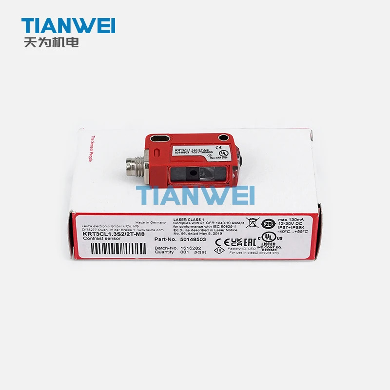 금 KRT3CL1.3S2 2T-M8 독일 LEUZE 감지 거리 60mm 20mm 컬러 마크 센서