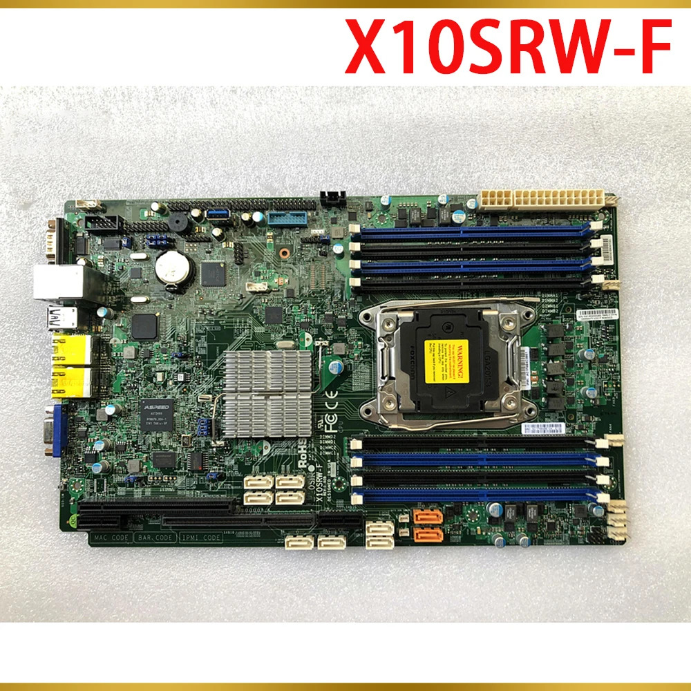 슈퍼마이크로 E5-1600 E5-2600 C612 LGA2011 X10SRW-F서버 마더보드