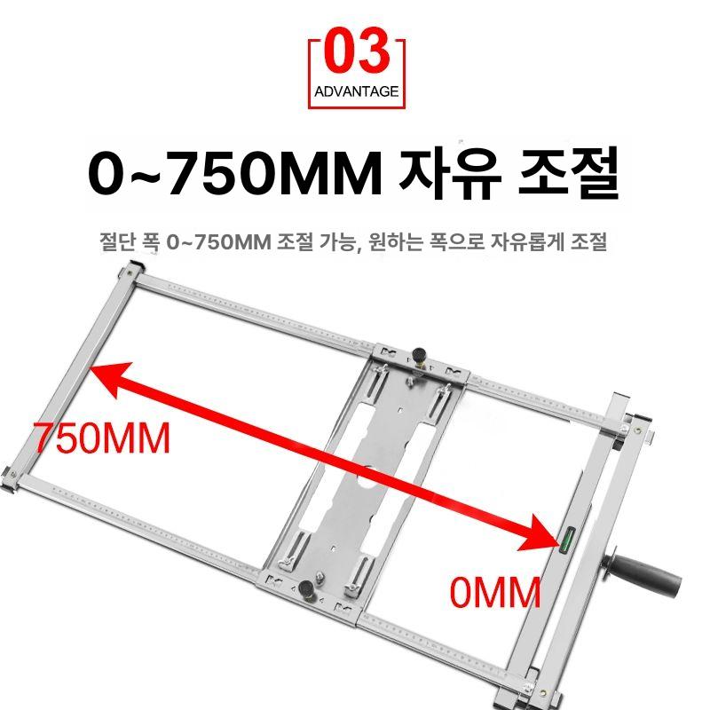정밀 슬라이딩 각도 목공용 원형톱 테이블톱 합판재단기 톱날 전기톱 작업대 DIY 목재 - 상세 이미지 5
