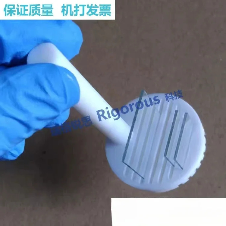 PTFE 클리닝 바스켓 ITO FTO 전도성 유리 실리콘 칩 프레임 F4 블루