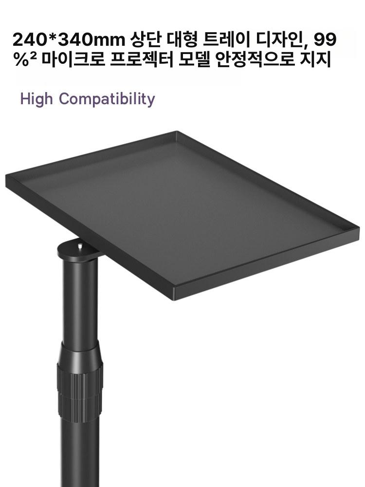 높이조절 브라켓 거치대 무빙스탠드 벽걸이 이젤형 홀더 무타공 숨기기 설치 - 상세 이미지 5