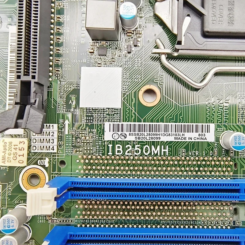 Lenovo호환 ThinkCentre V520 V520-15IKL 마더보드IB250MH 00XK255 LGA 1151 DDR4 메인보드 완전 작동 리퍼