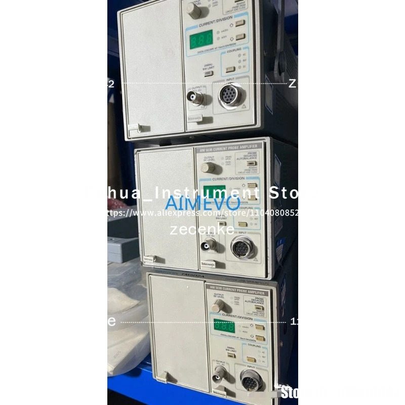 TM502A 섀시가 포함된 Tektronix AM 503B 전류 프로브 증폭기