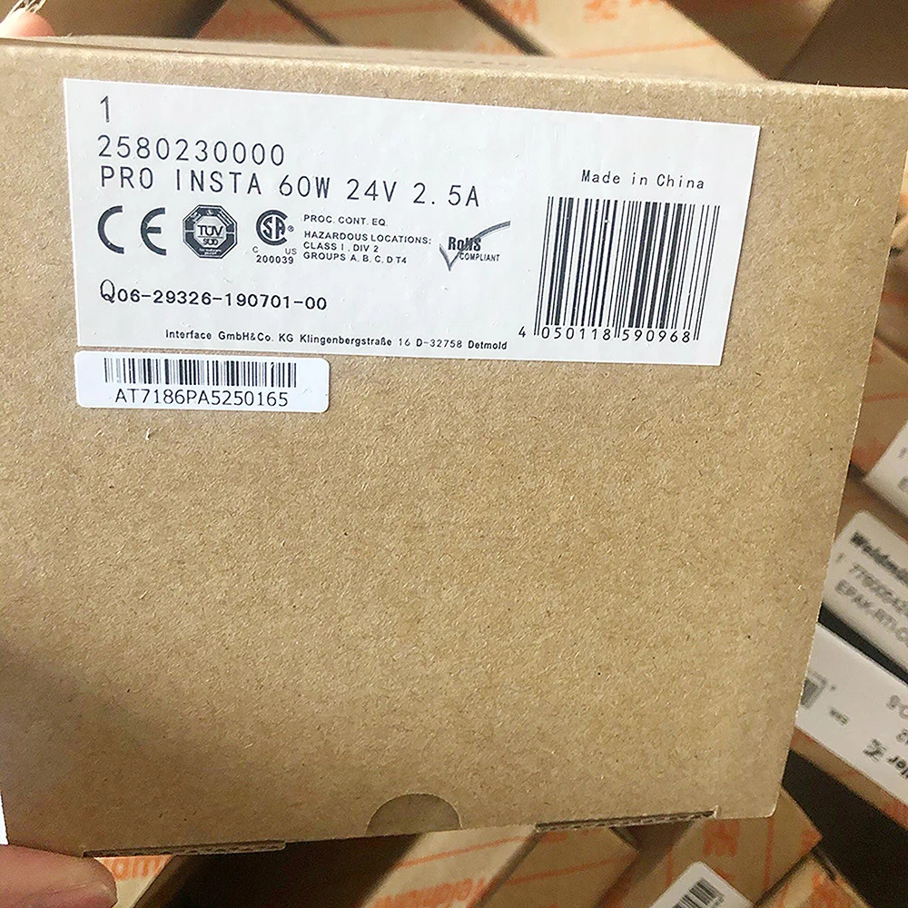 DIN 레일 전원공급장치 2580230000 WeidmullerPRO TA 60W 24V 2.5A ta 전원