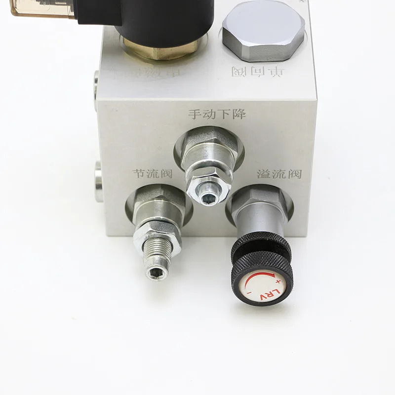 유압 밸브 블록 ET03 지원 그룹 DC24V