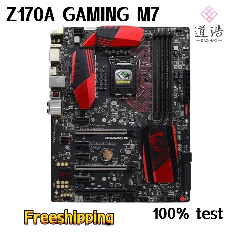 Z170A GNG M7 마더보드64GB M.2 HDMI LGA 1151 DDR4 Z170 메인보드 완전 작동 리퍼