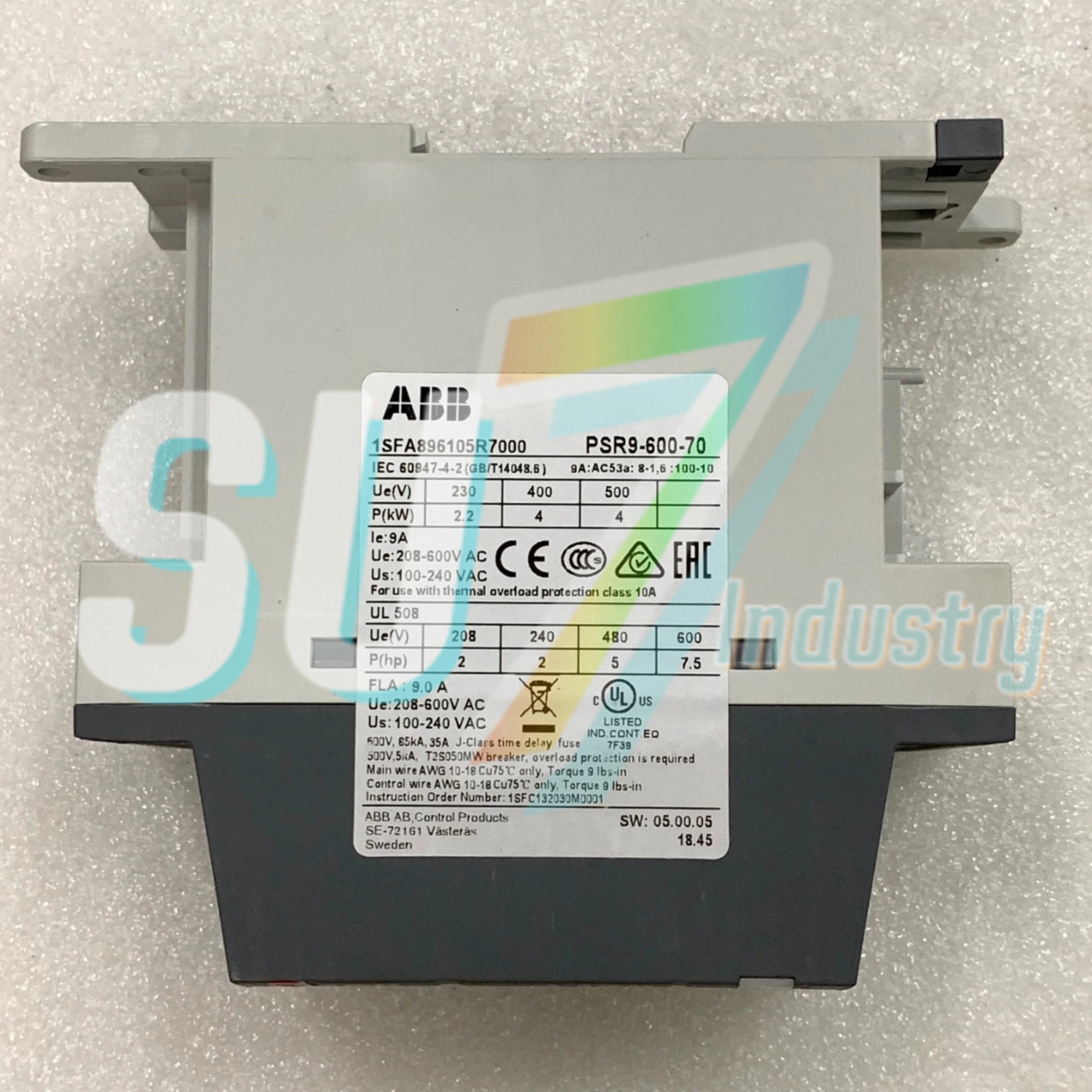 소프트 스타터 PSR3-600-701.5KW PSR6-600-703KW PSR9-600-704KW PSR12-600-705.5KW PSR16-600-707.5KW
