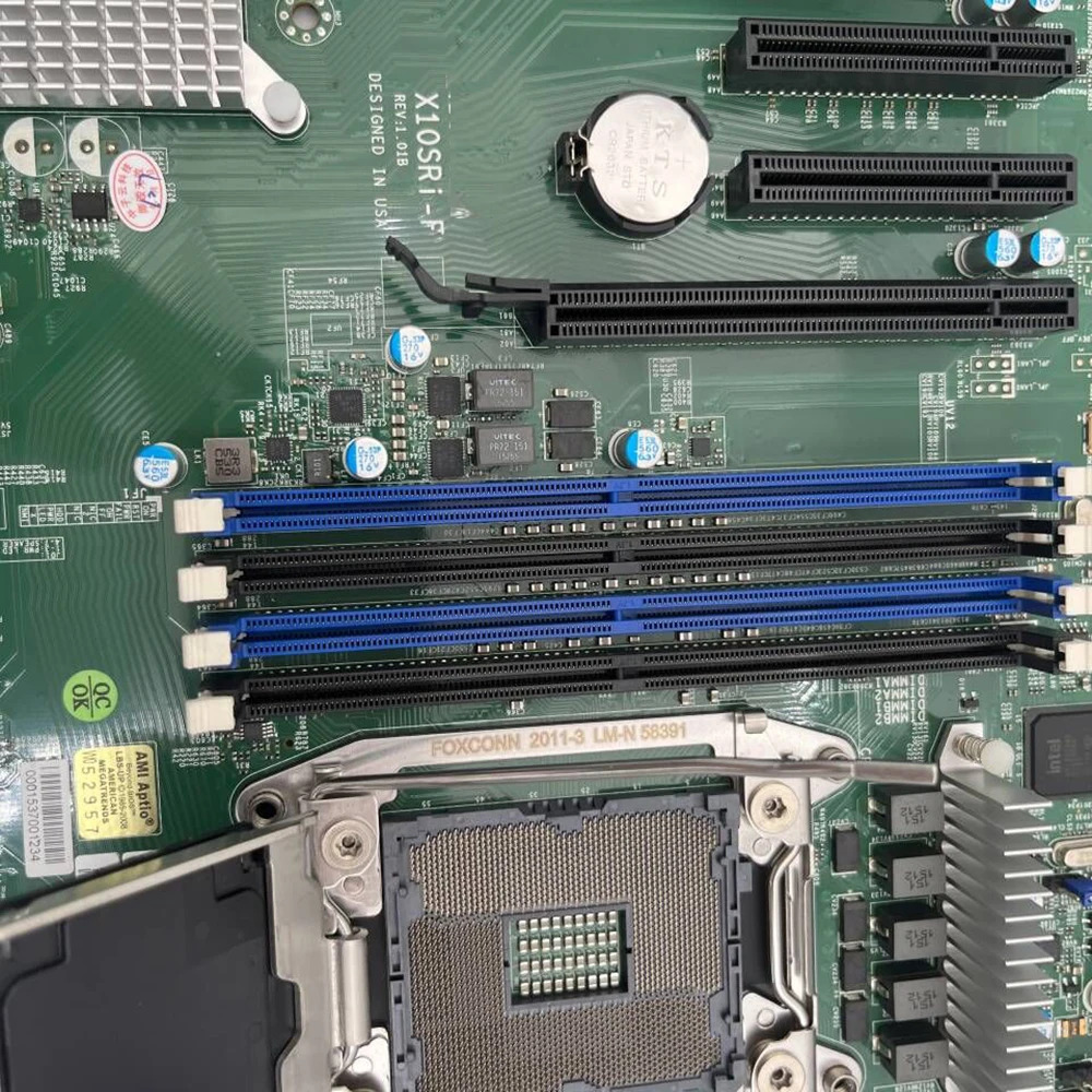 Supermicro 고성능 마더보드 LGA2011 E5-1600/2600 V3/V4 군 DDR4 ECC i350-AM2 듀얼 포트 GbE LAN X10SRi-F
