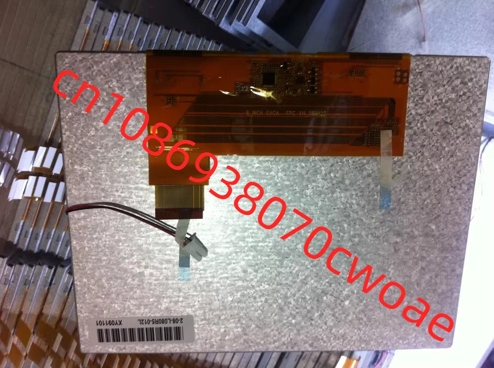 8인치 SVGA LCD FPC HY 080122  디스플레이 화면