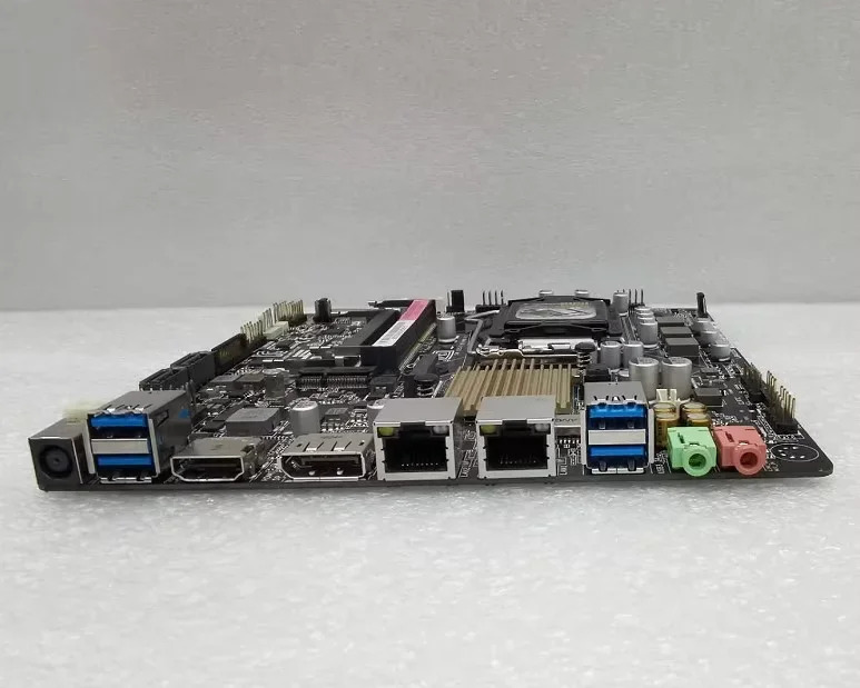 ASUS호환 H110T MINI-ITX 듀얼 네트워크 인터페이스 카드 DC 전원공급장치 HTPC H310T 메보드