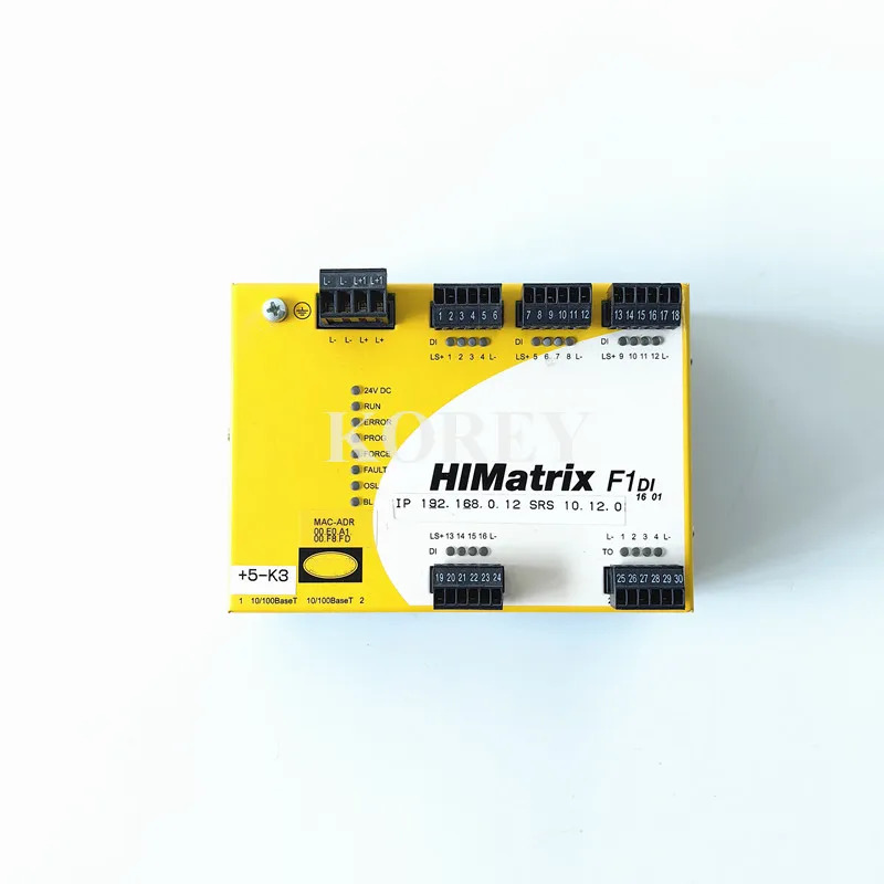 MAC-ADR 보안 모듈 HImatrix F1DI1601 F3AIO8/401 주세요