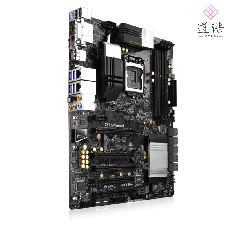 ASRock호환 Z87 EXTREME6 마더보드 32GB 2xPCI LGA 1150 DDR3 메인보드 완전 작동 리퍼