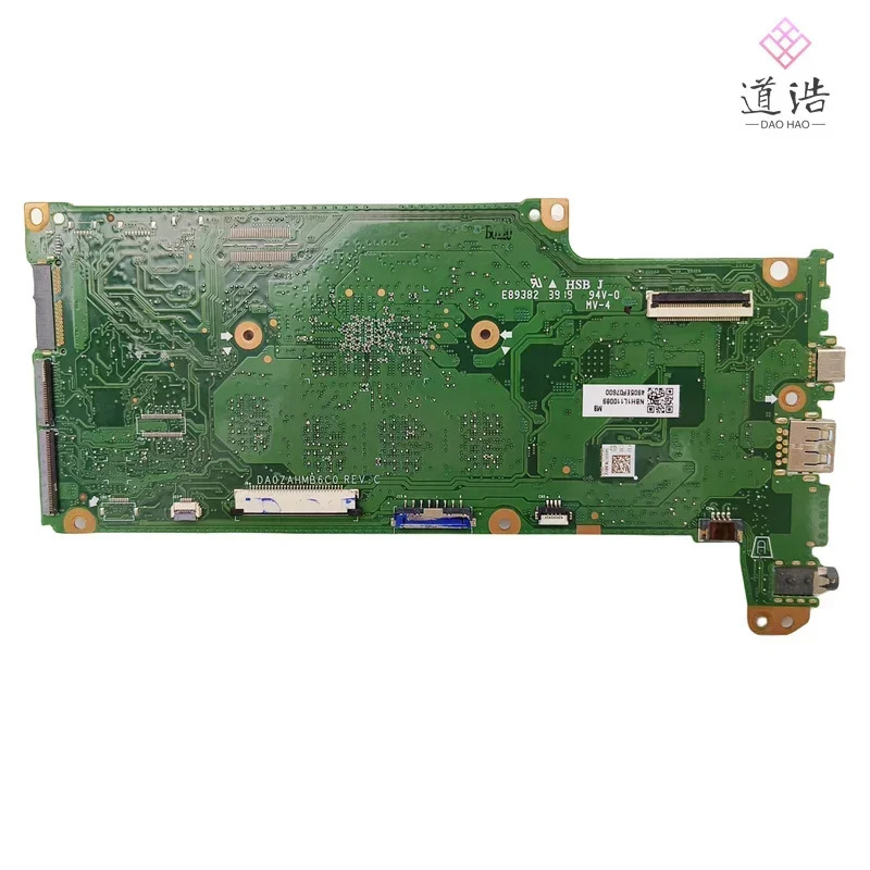 DA0ZAHMB6C0 Acer Chromebook CB514-1HT 노트북 마더보드 NBH1L11008 N4200 CPU 메인보드 완전 작동 리퍼