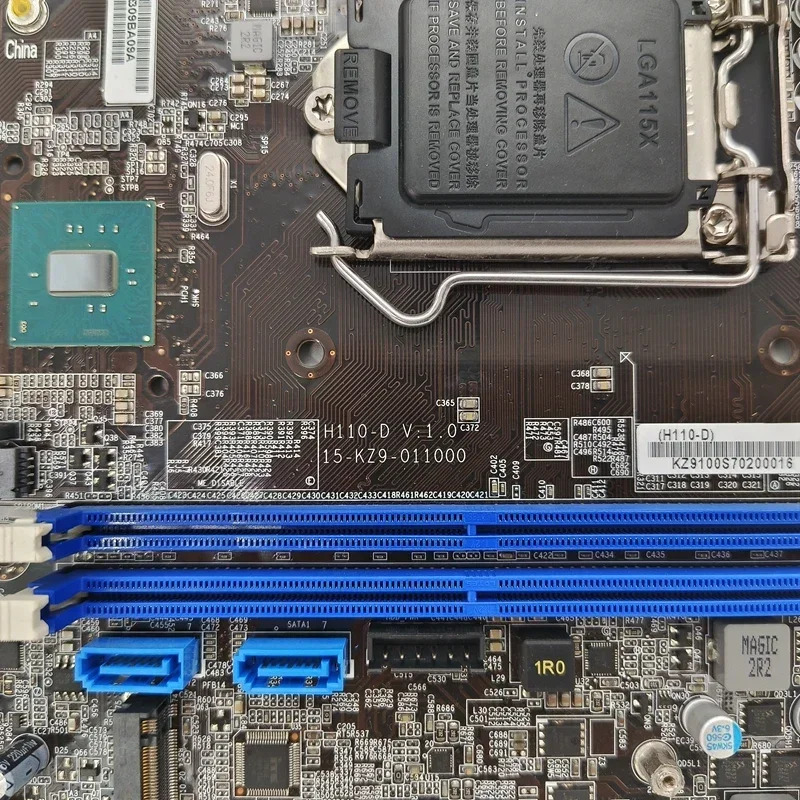 H110-D 마더보드15-KZ9- 011000 DDR4 메인보드 리퍼 완료 완전 작동