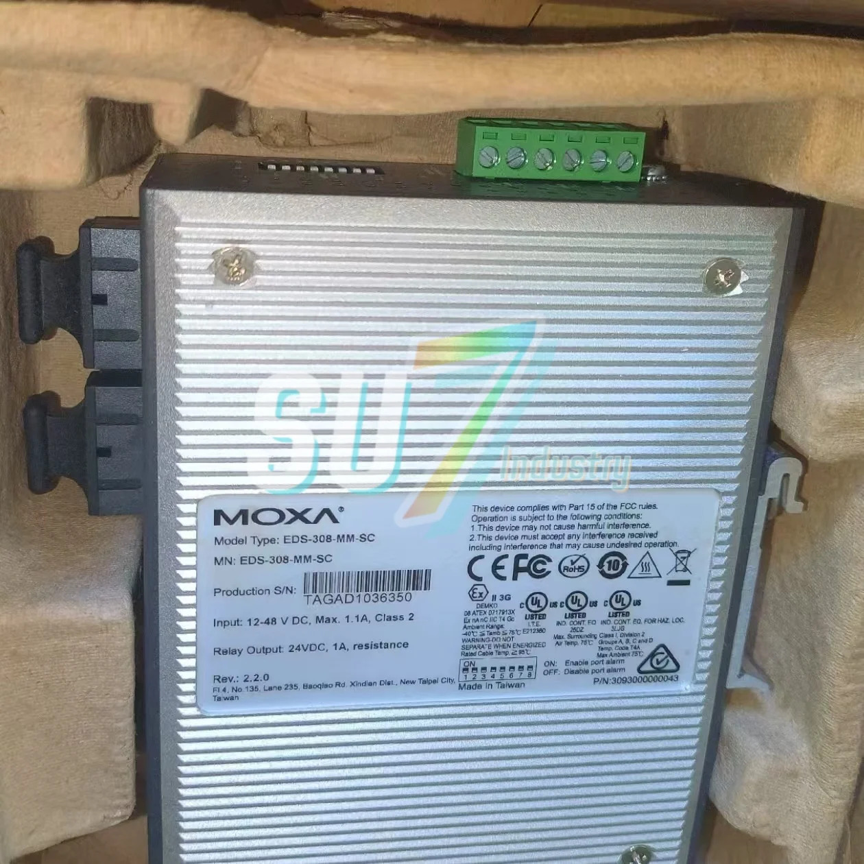 이더넷 스위치 모듈 새 EDS-308-MM-SC