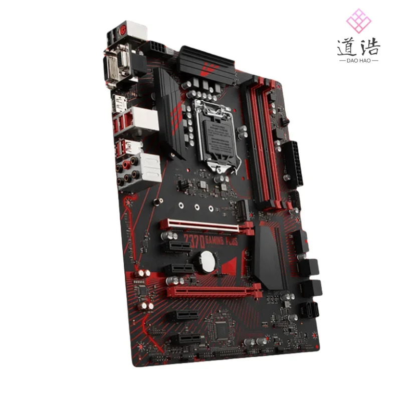 Z370 GNG PLUS 마더보드64GB M.2 LGA 1151 DDR4 메인보드 완전 작동 리퍼